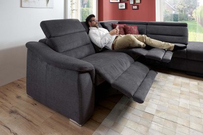 ZE-EM15003 von Zehdenick - Ecksofa grau