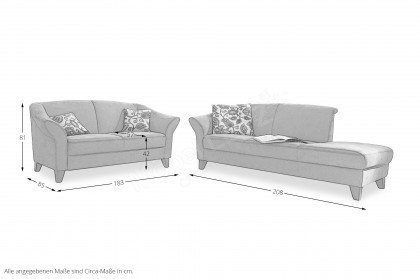 S827 Kitzbühl von Ponsel - Polstergruppe braun