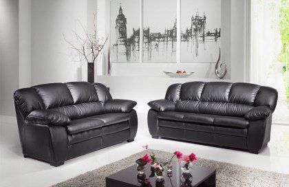 Casino I von COTTA - Sofagruppe black