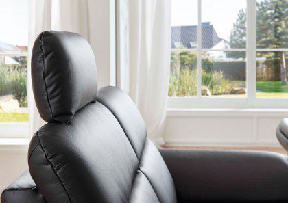 PN-EM16031 von Polinova - Ledergarnitur schwarz