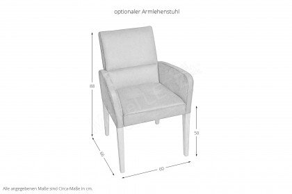 4105 Goby von K+W Polstermöbel - Eckbank braun