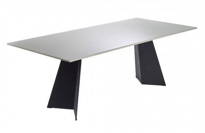 4275 Creso von K+W Polstermöbel - Bank Leder rot