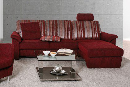 Toledo von PM Oelsa - Ecksofa red
