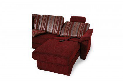 Toledo von PM Oelsa - Ecksofa red