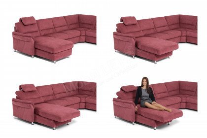 ZE-EM16033 von Zehdenick - Polstergarnitur wine