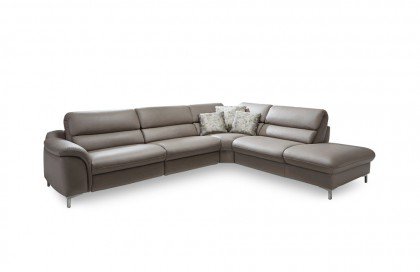 HU-RL16049 von Hukla - Eckgarnitur Ausführung rechts granit