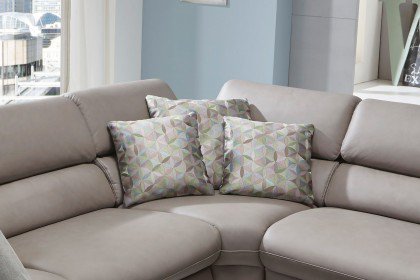 HU-RL16049 von Hukla - Eckgarnitur Ausführung rechts granit