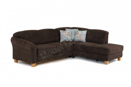 Gotland-LE21 von Sit & More - Polstergarnitur rechts espresso