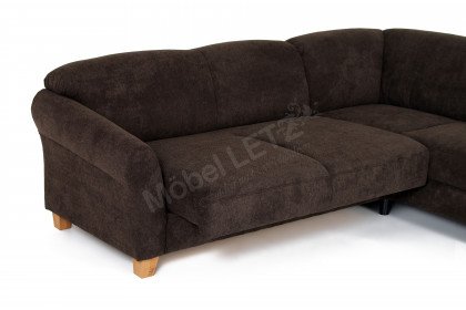 Gotland-LE21 von Sit & More - Polstergarnitur rechts espresso