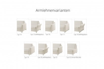 Messina von Bali - Ecksofa mit Schlaffunktion 140 anthrazit links