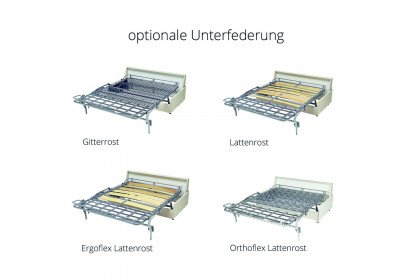 Messina von Bali - Ecksofa mit Schlaffunktion 140 anthrazit links