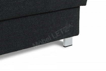 Messina von Bali - Ecksofa mit Schlaffunktion 140 anthrazit links
