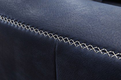 PN-EM15049 von Polinova - Ledersofa nightblue