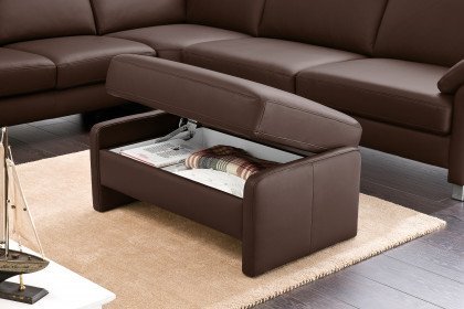 Multi von Carina - Echtledergarnitur Variante rechts chocolate