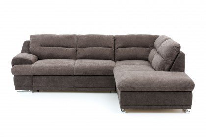 Coast-LE17 von COTTA - Eckgarnitur taupe-charcoal