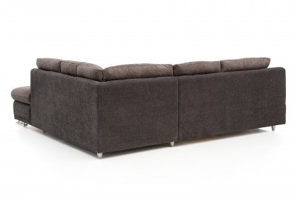 Coast-LE17 von COTTA - Eckgarnitur taupe-charcoal