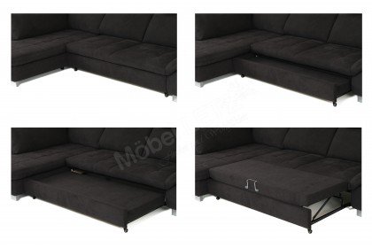 MP-IN14007 von Megapol - Eckgarnitur anthrazit