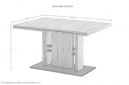 7917 von K+W Polstermöbel - Eckbank in Ocean