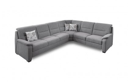 PP-HS10002 von Polipol - Polstergarnitur Ausführung rechts alu