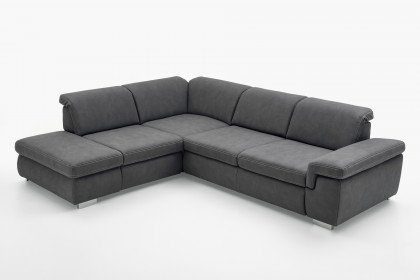 MP-IN17041 von Megapol - Ecksofa Ausführung links grau