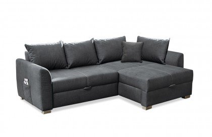 Boomer von Job - Polsterecke Ausführung rechts dunkelgrau