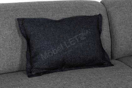 Mocca von GUTMANN - Eckgarnitur rechts dunkelgrau