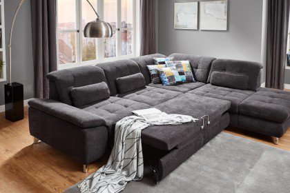 MP-IN18012 von Megapol - Eckgarnitur Variante rechts black