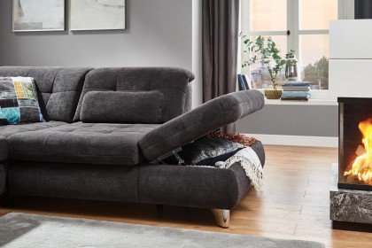 MP-IN18012 von Megapol - Eckgarnitur Variante rechts black