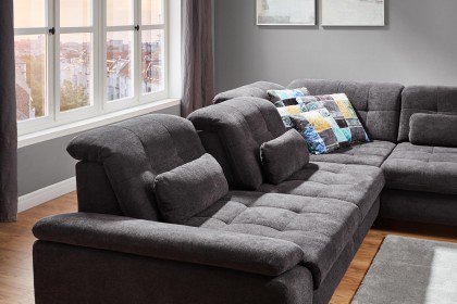 MP-IN18012 von Megapol - Eckgarnitur Variante rechts black