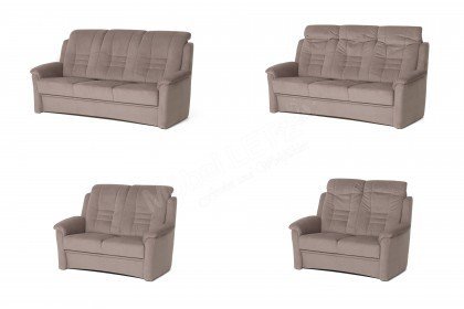 Berlin von Dietsch - Sofa-Garnitur silber