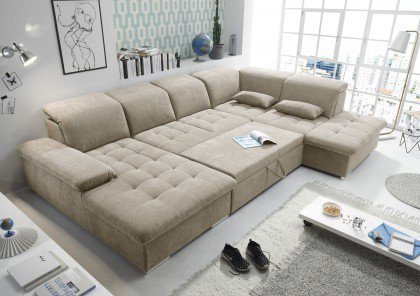 Wayne von ED-Lifestyle - Wohnlandschaft rechts sand