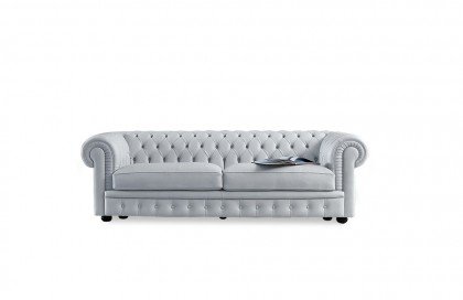 Sir William von Calia Italia - Chesterfield Sofa bianco-puro