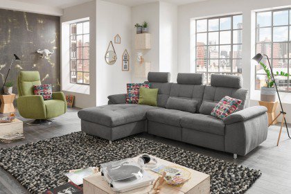 MP-IN16036 von Megapol - Eckgarnitur Ausführung links grau