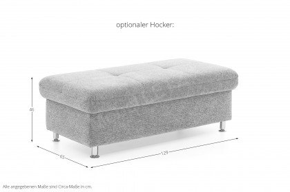 MP-IN16036 von Megapol - Eckgarnitur Ausführung links grau