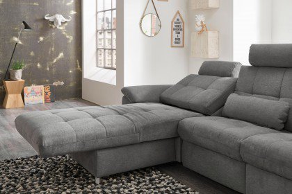 MP-IN16036 von Megapol - Eckgarnitur Ausführung links grau