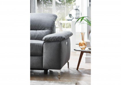 2600 von Carina - Ecksofa Ausführung links anthrazit