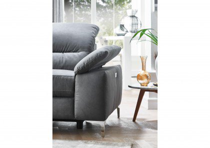 2600 von Carina - Ecksofa Ausführung links anthrazit