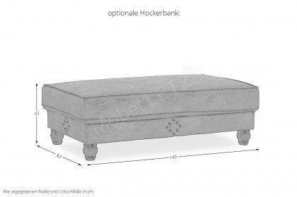 Carlos von Grant Factory - Ohrensessel dunkelbraun