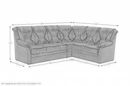 Nelson-LE18 von Grant Factory - Sofaecke Variante rechts anthrazit