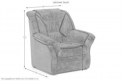 Nelson-LE18 von Grant Factory - Sofaecke Variante rechts anthrazit