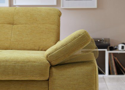 Atlantis-S von Planpolster - Ecksofa lime