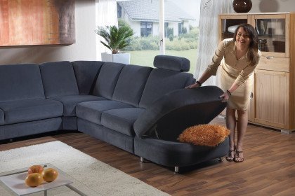 ZE-EM06001 von Zehdenick - Polstergarnitur kobalt