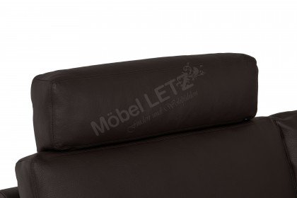 CL 500 von Erpo Polstermöbel - Ledergarnitur rechts mocca