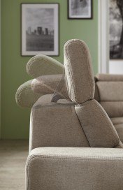 Rumba von Planpolster - Eckgarnitur sand