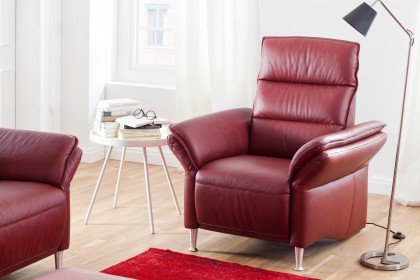 3613 von Carina - Ledergarnitur red