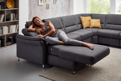 Dakar-S von Planpolster - Wohnlandschaft Variante rechts grau