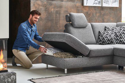 ZE-EM18013 von Zehdenick - Wohnlandschaft Variante links steel