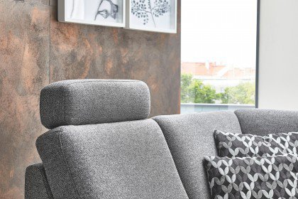 Valeria von Planpolster - Wohnlandschaft Variante links steel