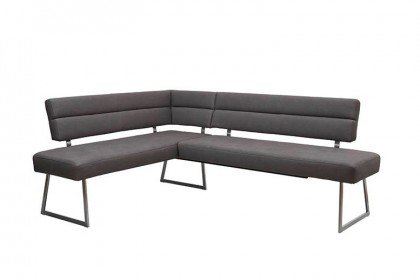 4183 Aventus K+W Polstermöbel - Eckbank in Grau