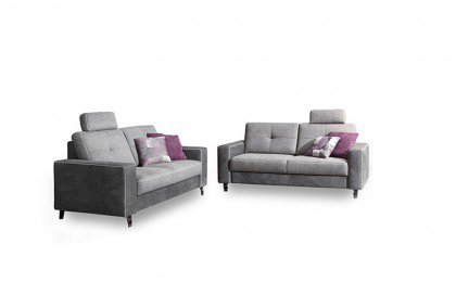 Varese XC von Sit & More - Polster-Duo grau-anthrazit